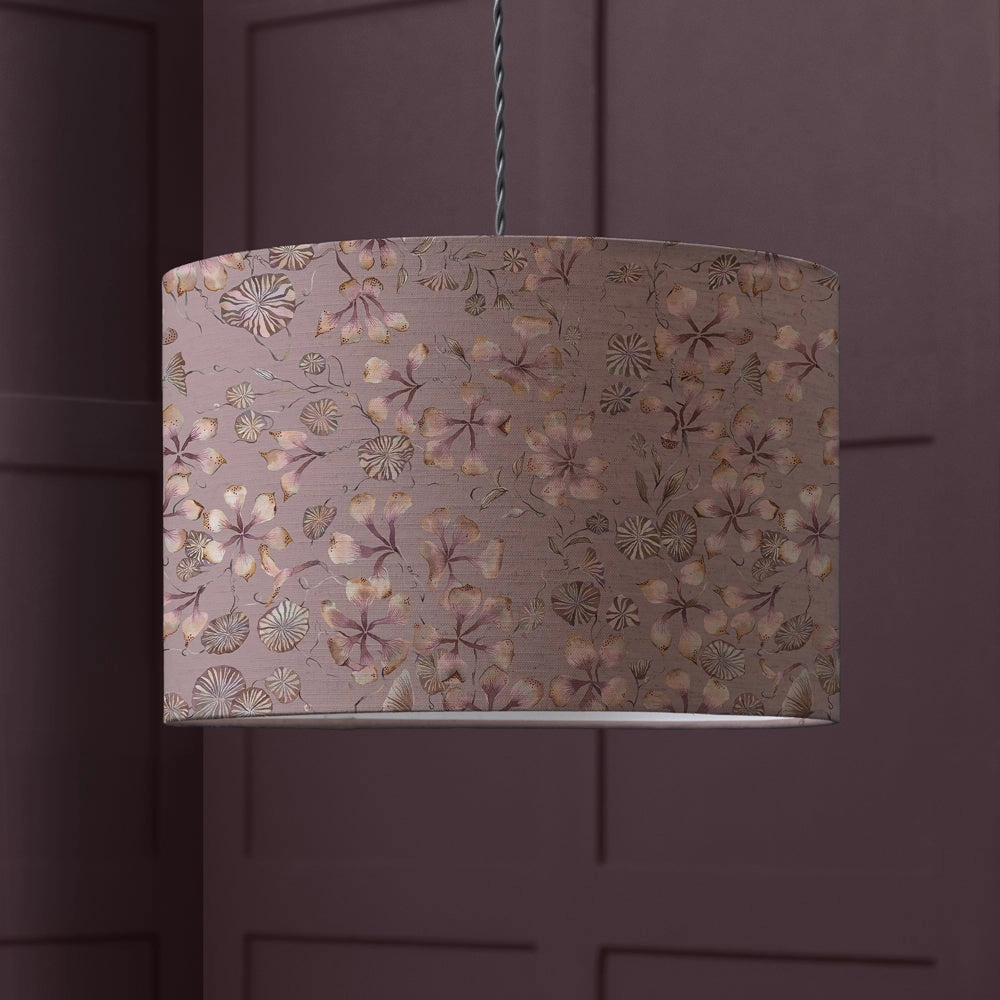 Philipa Eva Printed Lamp Shade Violamodern home decor ,home decor for bedroom 