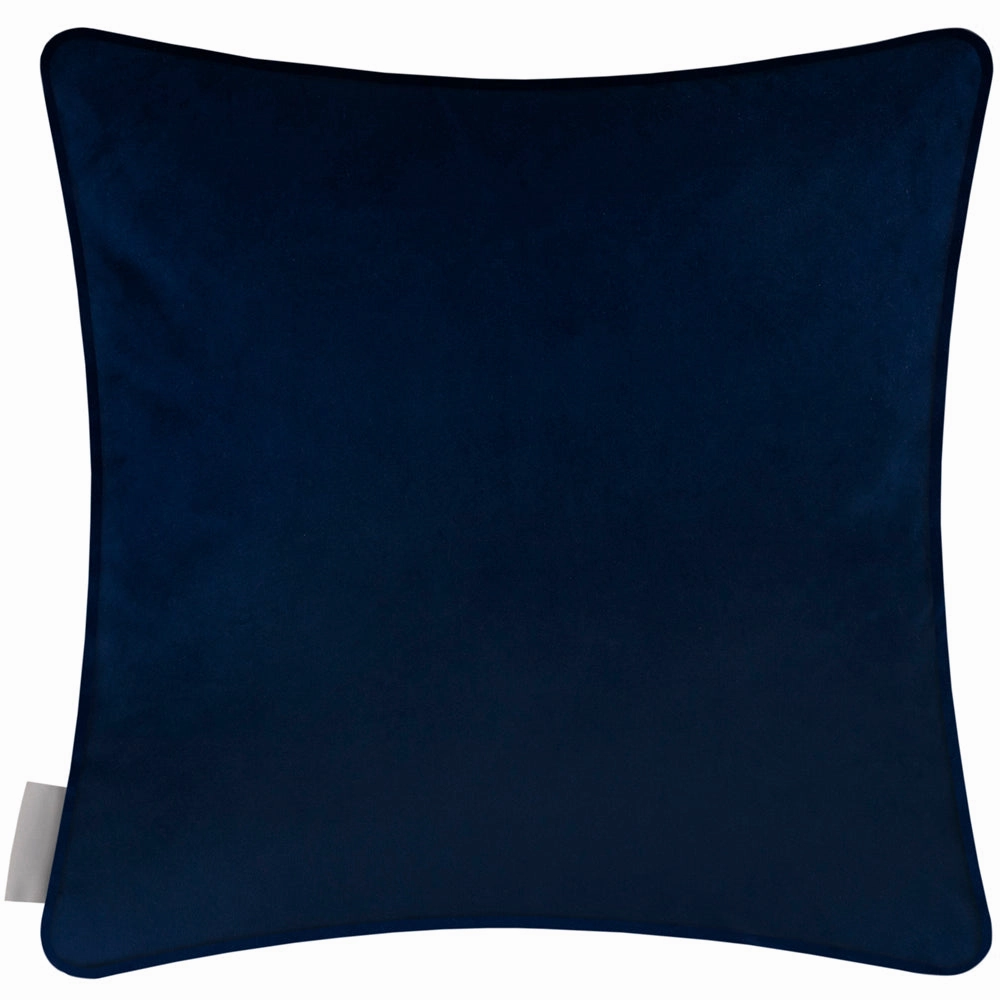 Philipa Printed Piped Cushion Blue