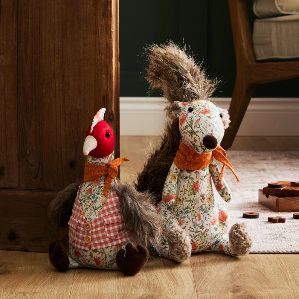 Phineas Pheasant Door Stop Multicolour