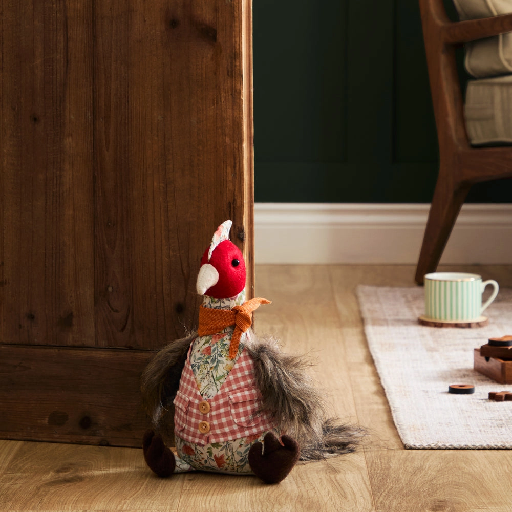 Phineas Pheasant Door Stop Multicolour