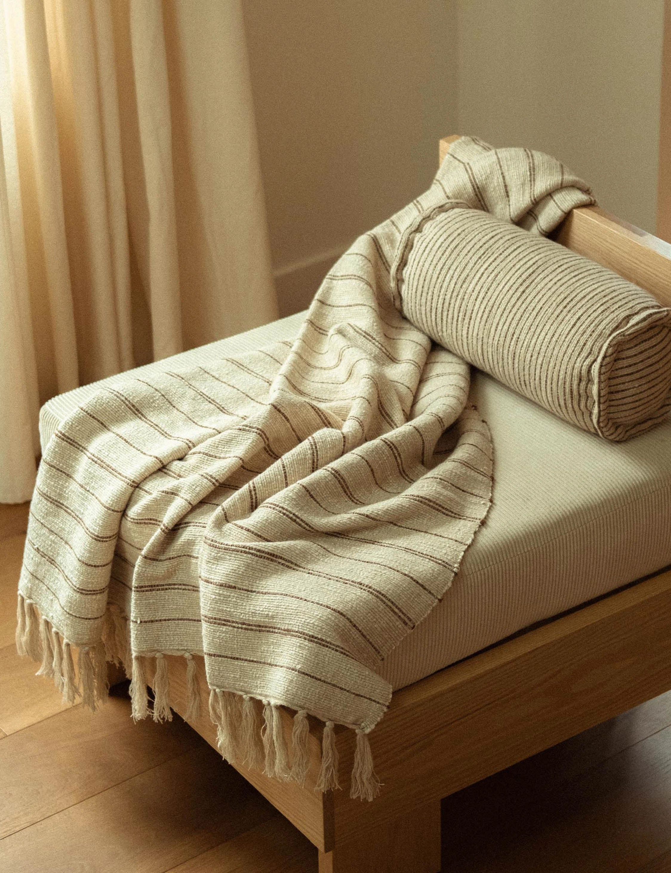 Pia Bolster Pillow by Morrow Soft Goods
