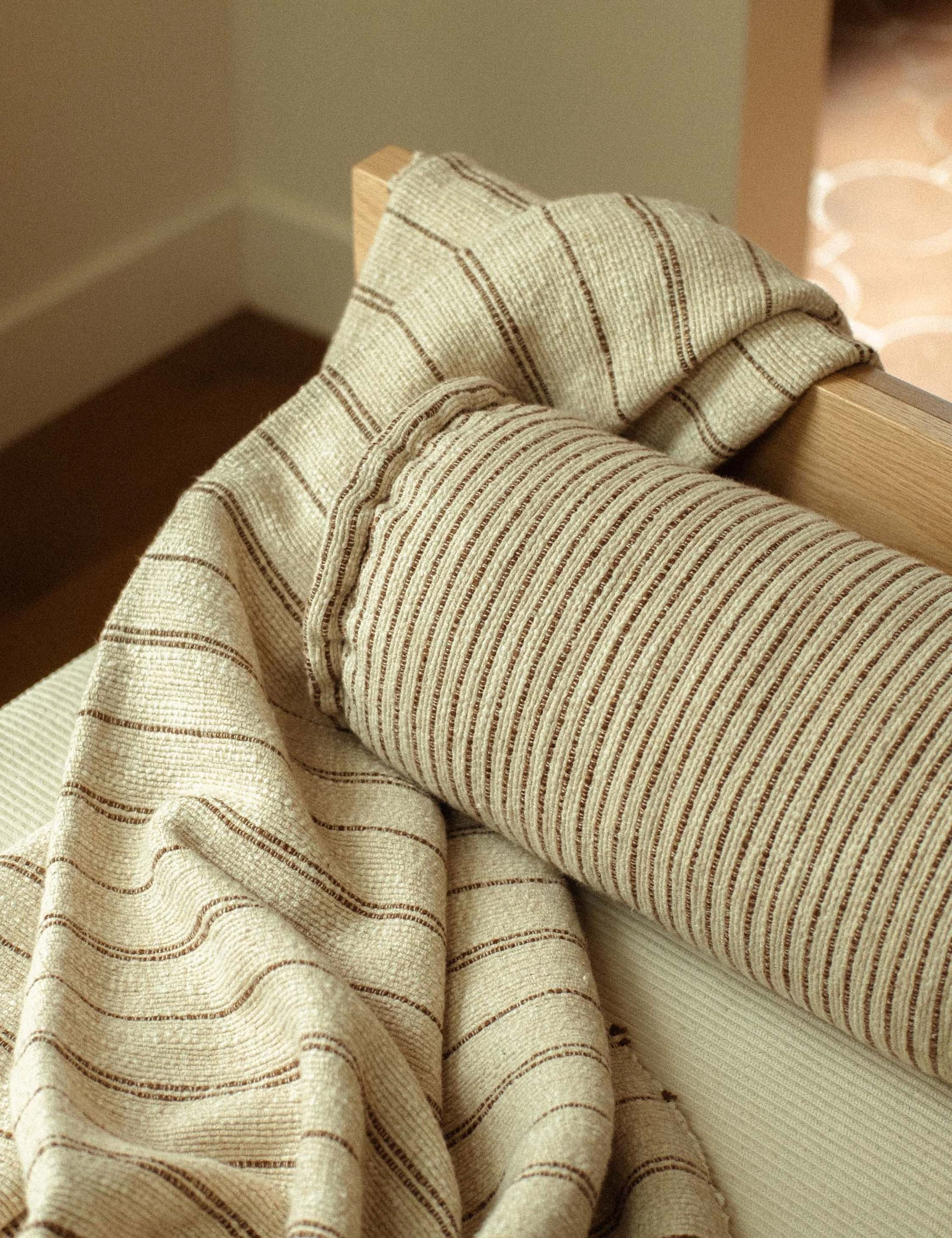 Pia Bolster Pillow by Morrow Soft Goods