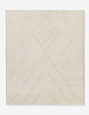 Piaf Hand-Knotted Wool-Blend Rugmodern color block patchwork rug