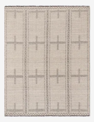Picallo Handwoven Wool Rugmodern color block patchwork rug