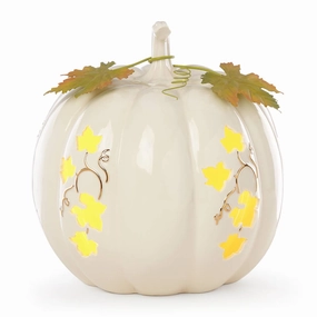Pierced Lit Pumpkin Roundmodern kitchen decor ,kitchen dinner set ,dinnerware 