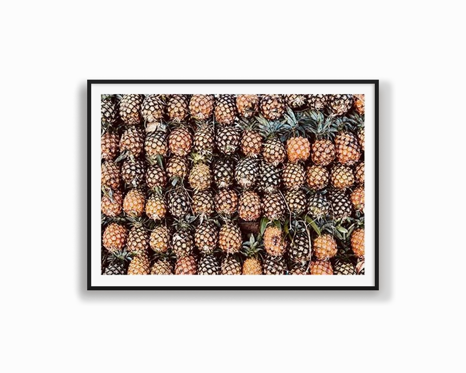 Pineapple Gridnordic style wall decor
