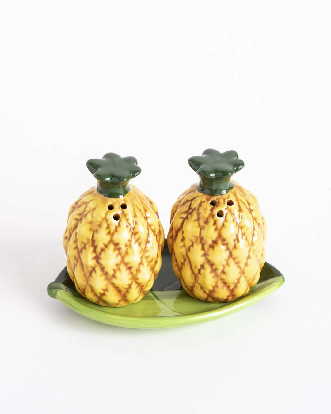 Pineapple Salt & Pepper Shaker Set - Yellow