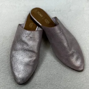 Pink Shoes Flats Mule & Slide Toms, Size 11 toms