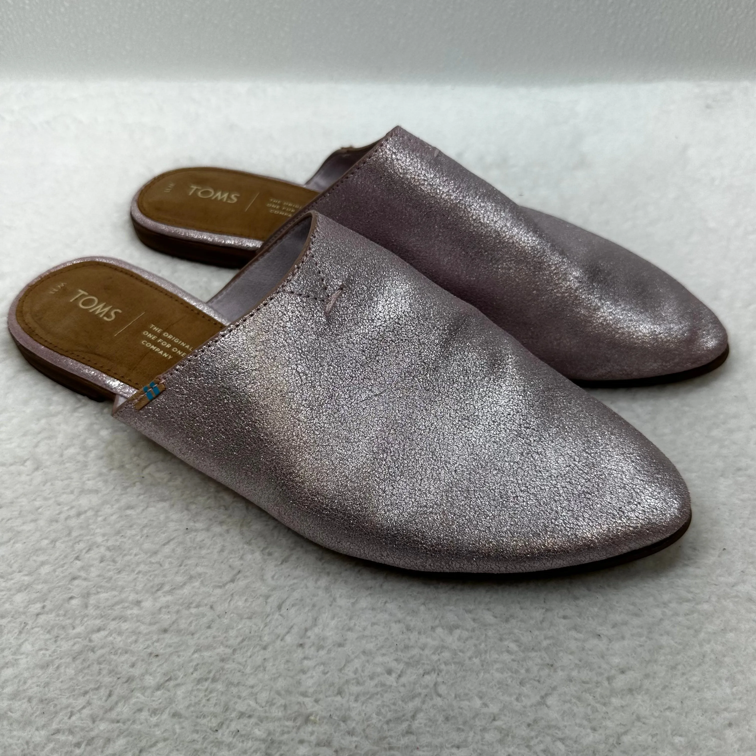 Pink Shoes Flats Mule & Slide Toms, Size 11 toms