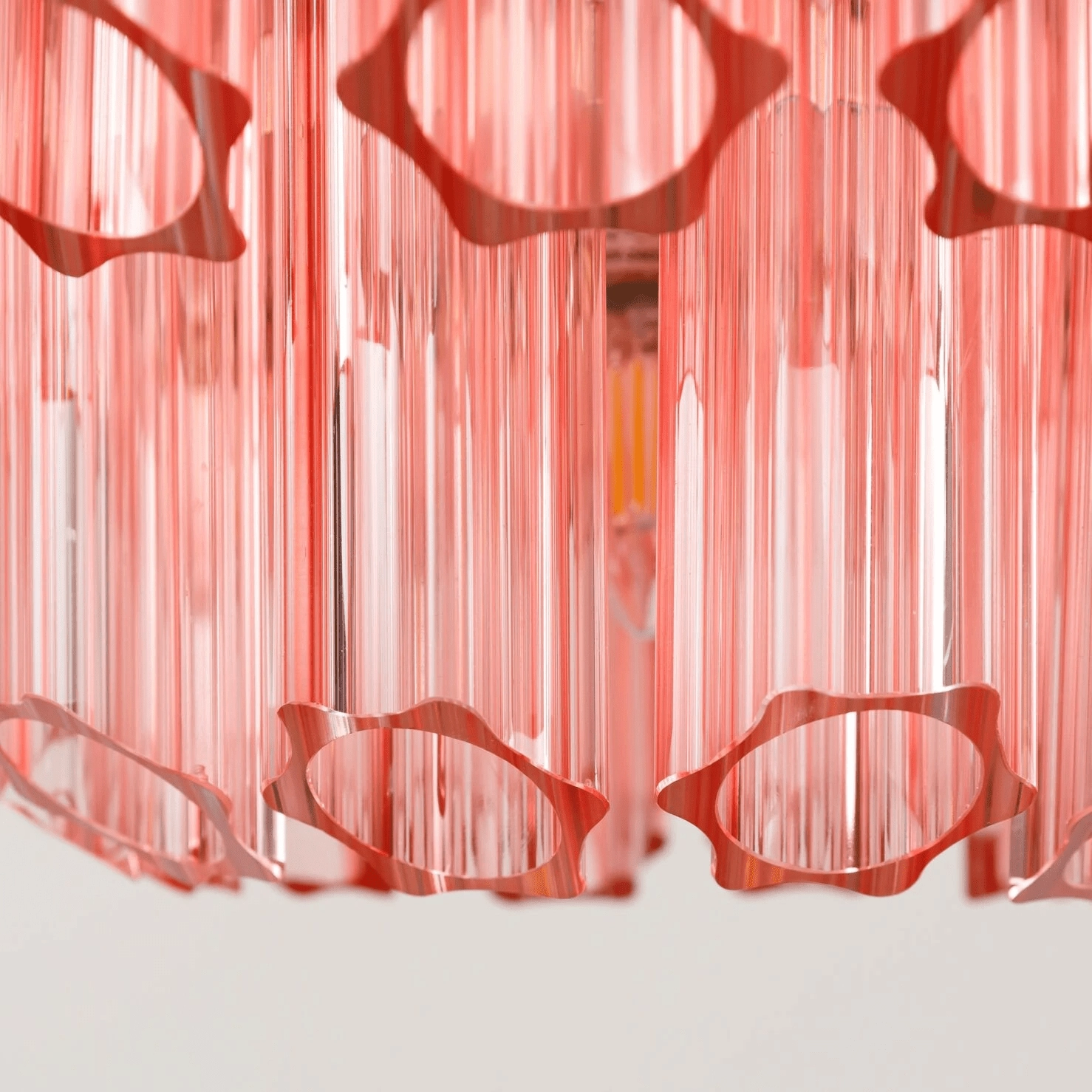 Pink Palermo Murano Chandelier