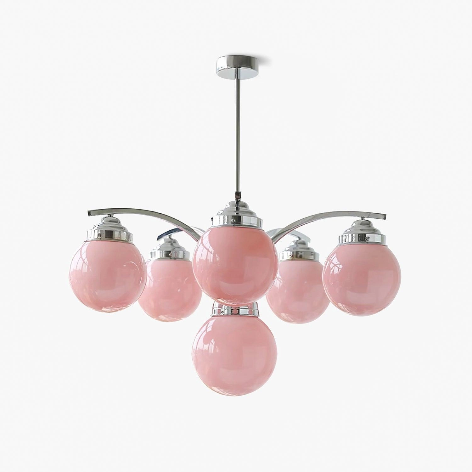 Pink Salamanca Chandelierrustic chandelier,bedroom chandelier 