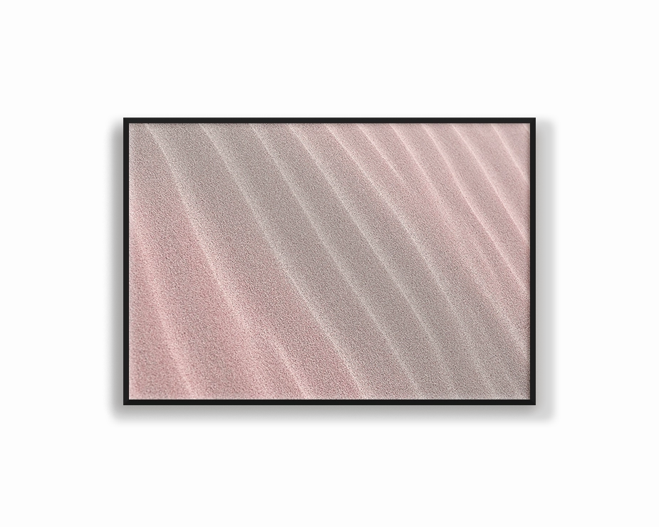 Pink Sand Landscapemodern abstract painting decor