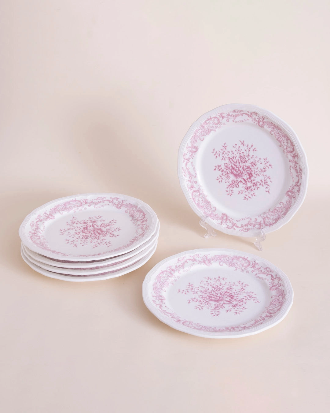 Pink Willow Dinner Plate