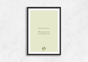 Plant Now, Harvest Later 1modern abstract painting decor