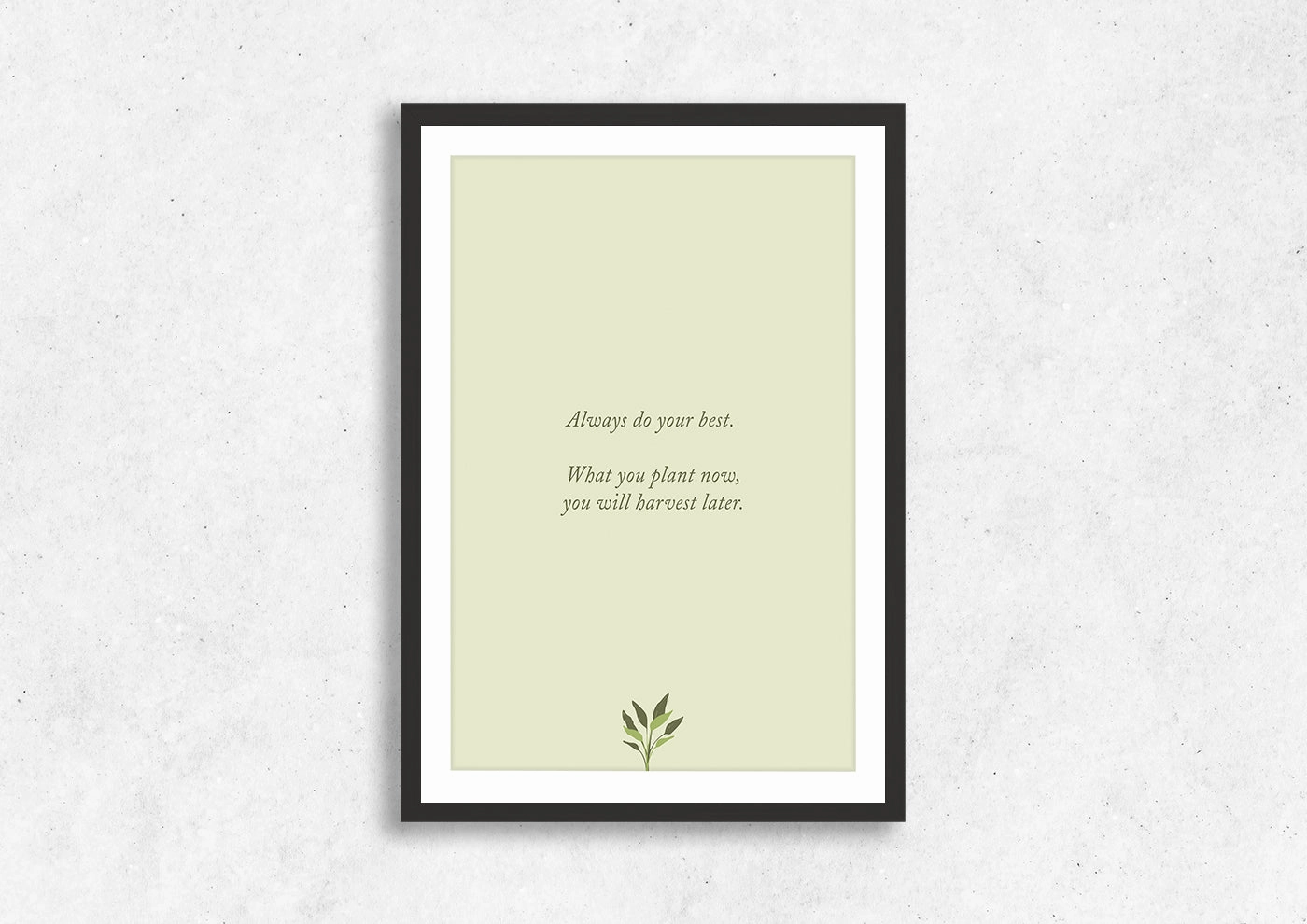 Plant Now, Harvest Later 1modern abstract painting decor