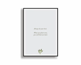 Plant Now, Harvest Later 2nordic style wall decor