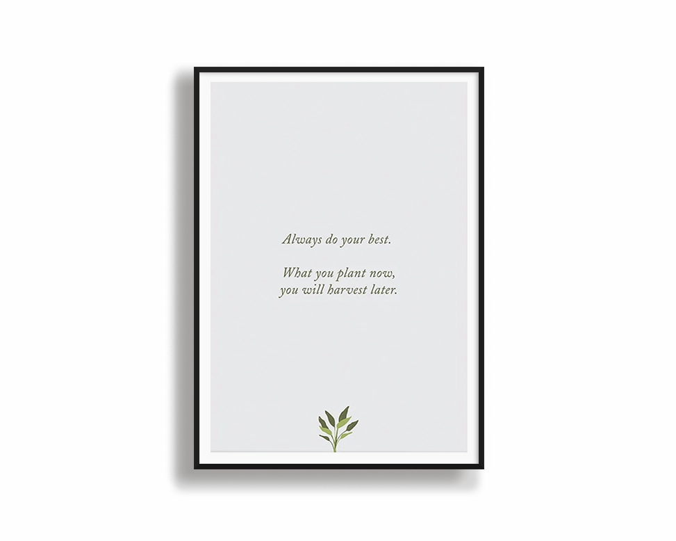 Plant Now, Harvest Later 2nordic style wall decor