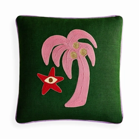 Playa Palm Tree Pillowbedding sets ,throw blankets 
