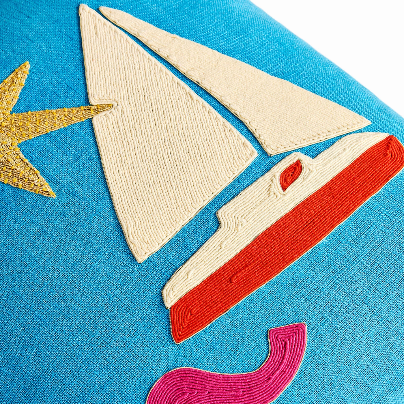 Playa Sailboat Pillow