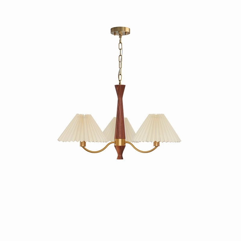 Pleated Chandelier