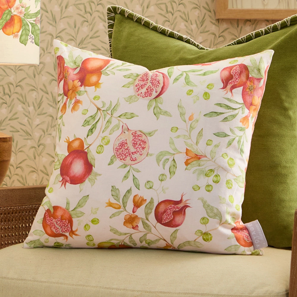 Pomegranate Grove Printed Cushion Redbedding sets ,throw blankets 