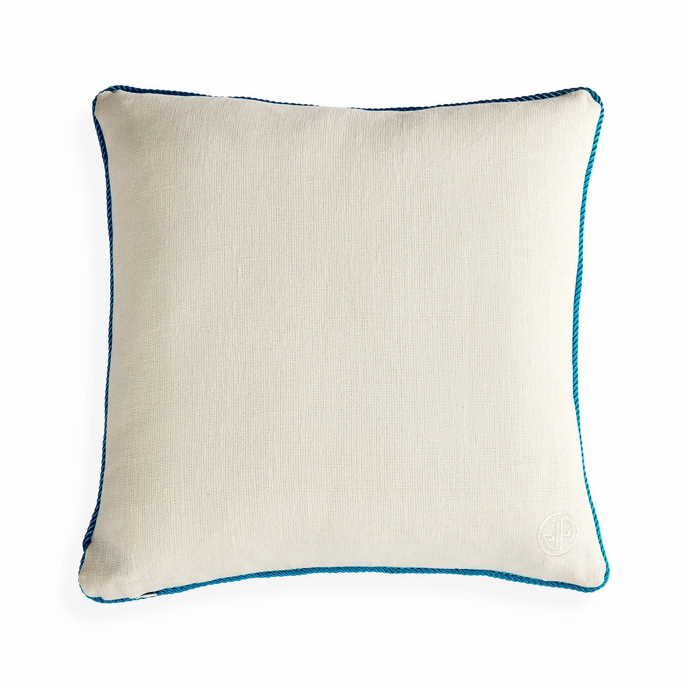 Pompidou Aqua Half Circles Pillow