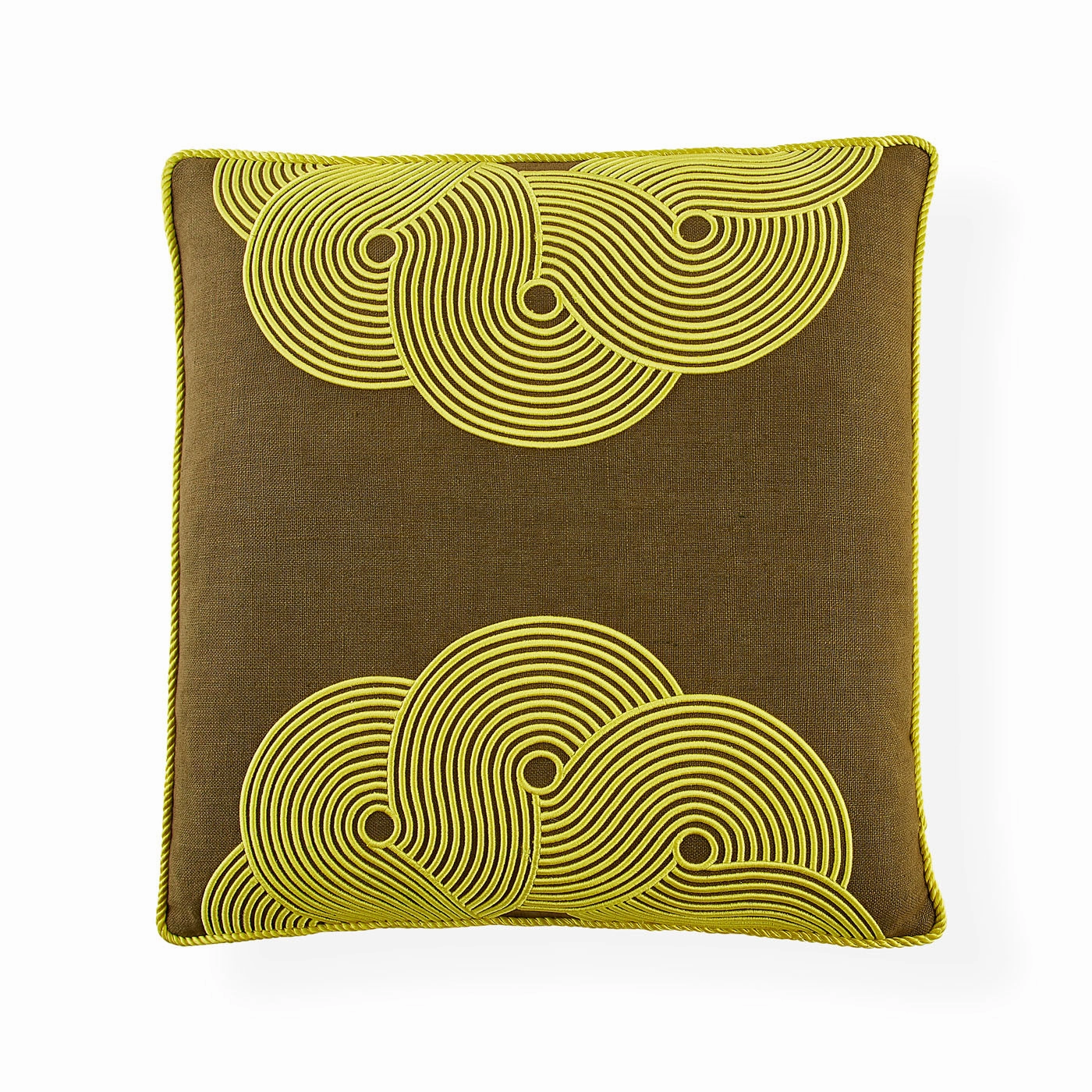 Pompidou Avocado Half Circles Pillowbedding sets ,throw blankets 