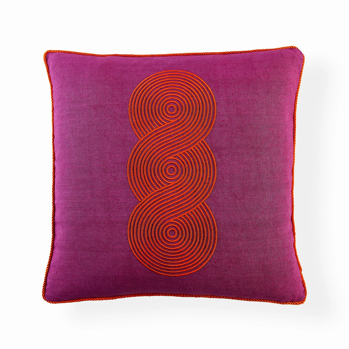 Pompidou Fuchsia Loops Pillowbedding sets ,throw blankets 