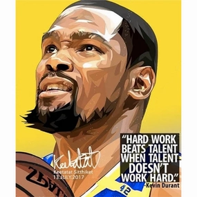 Pop Art Poster Wall Decoration Drawing NBA Kevin Durantmodern abstract painting decor