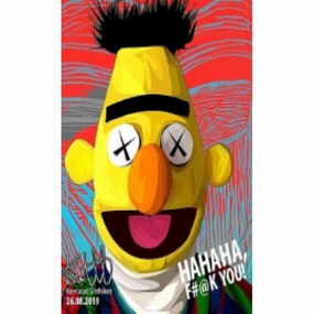 Pop Art Wall Decoration Drawing (Bert - HAHAHA)modern abstract painting decor