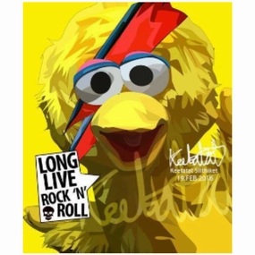 Pop Art Wall Decoration Drawing (Big Bird)modern abstract painting decor