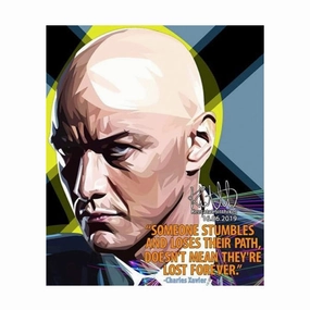 Pop Art Wall Decoration Drawing (Charles Xavier - Someone)modern abstract painting decor