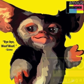 Pop Art Wall Decoration Drawing (Gizmo)Gremlins modern abstract painting decor
