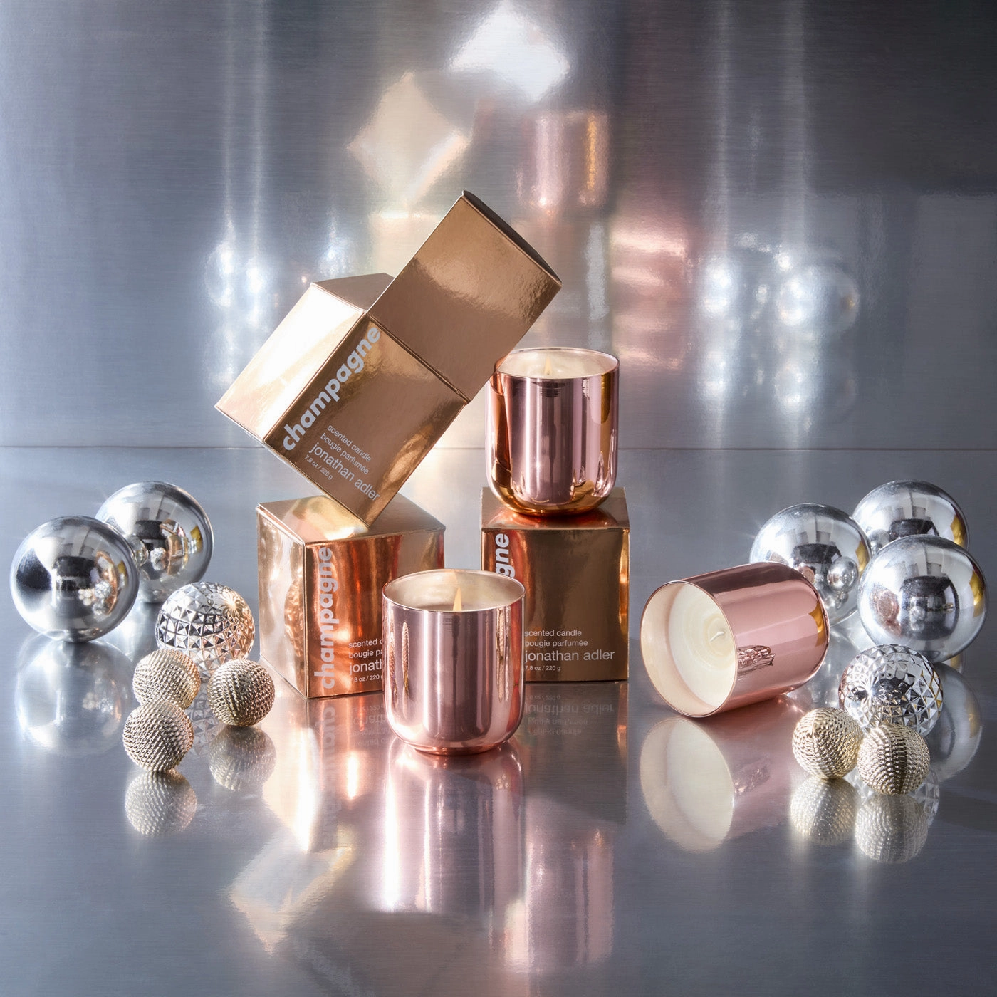 Pop Champagne Candle
