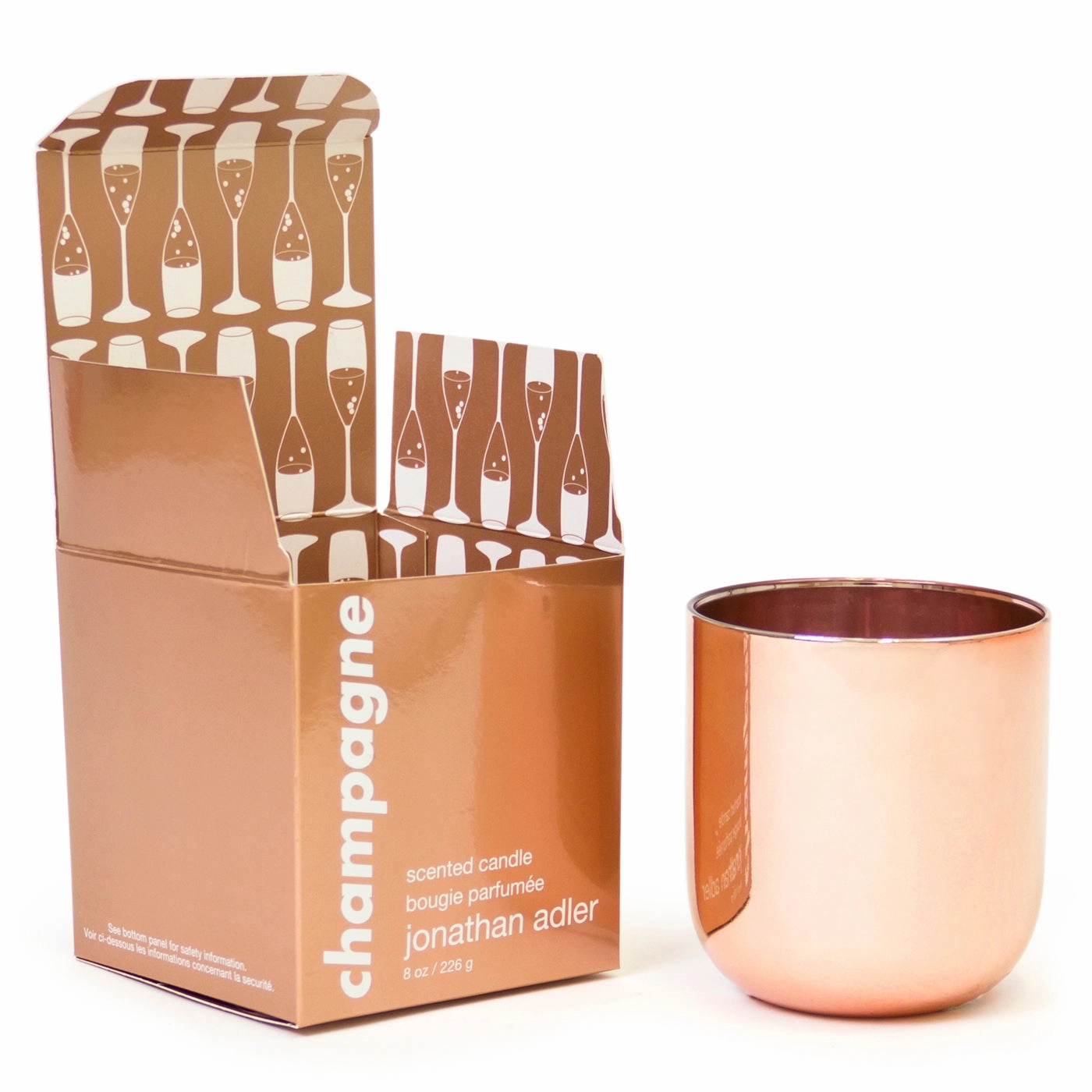 Pop Champagne Candlescented candle ,decorative candle 