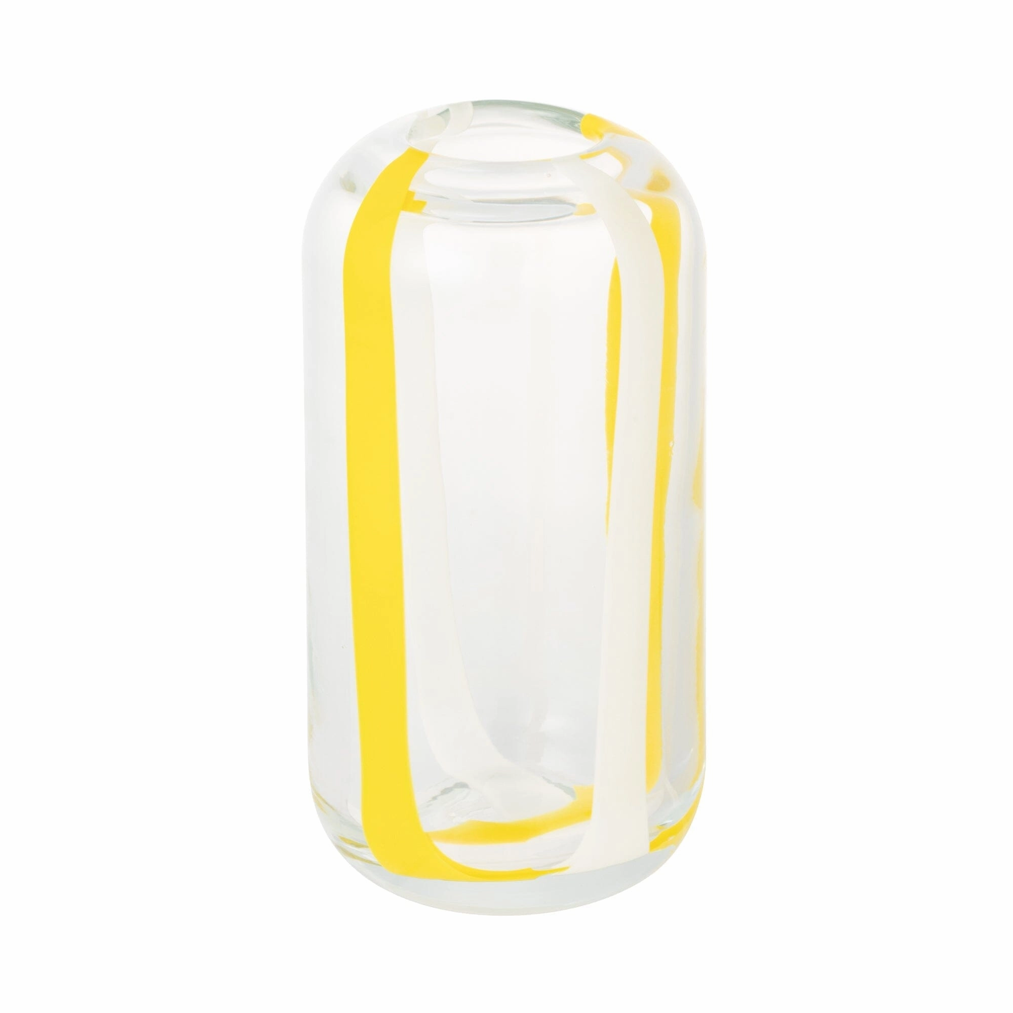 Pop Stripe Flower Vase Medium Yellowhome decor ,wall decor 