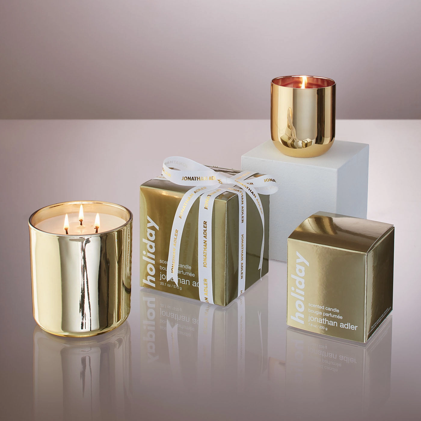 Pop Three-Wick Holiday Candle