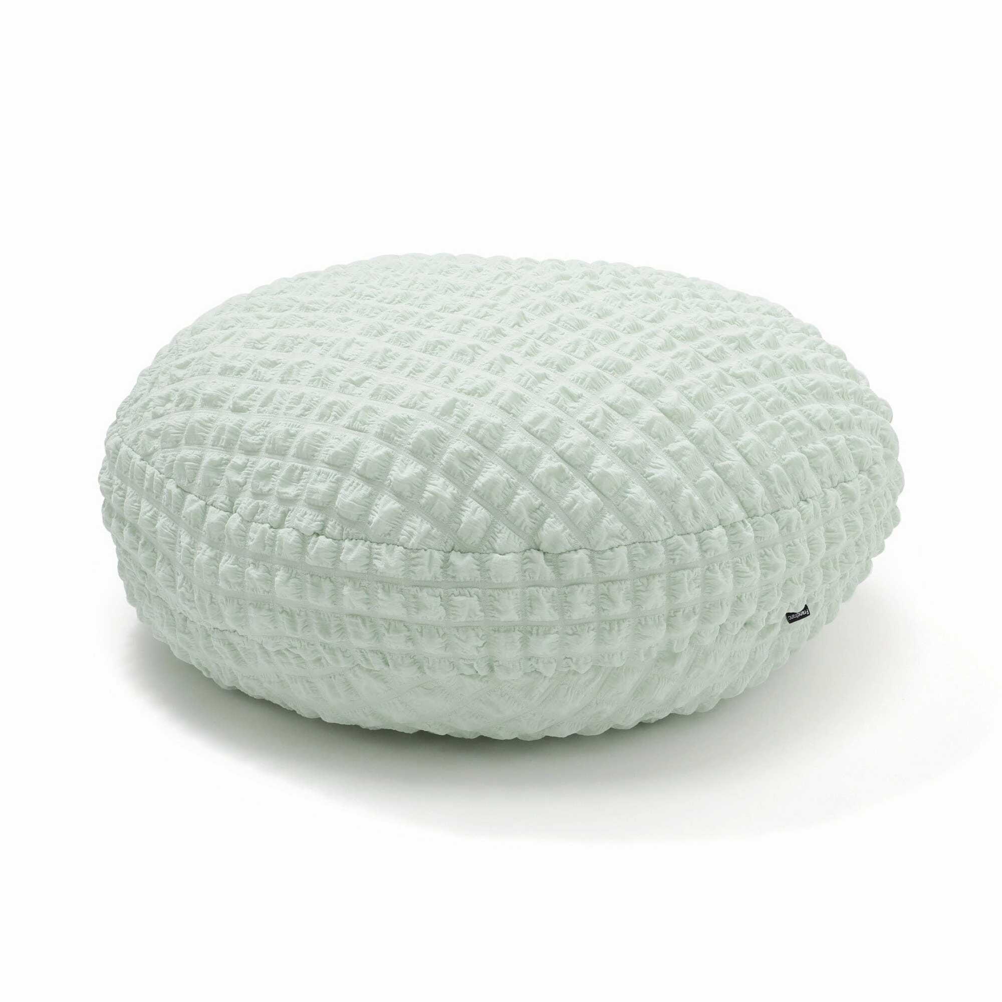 Popcorn Waffle Floor Cushion 60 Light Greenbedding sets ,throw blankets 