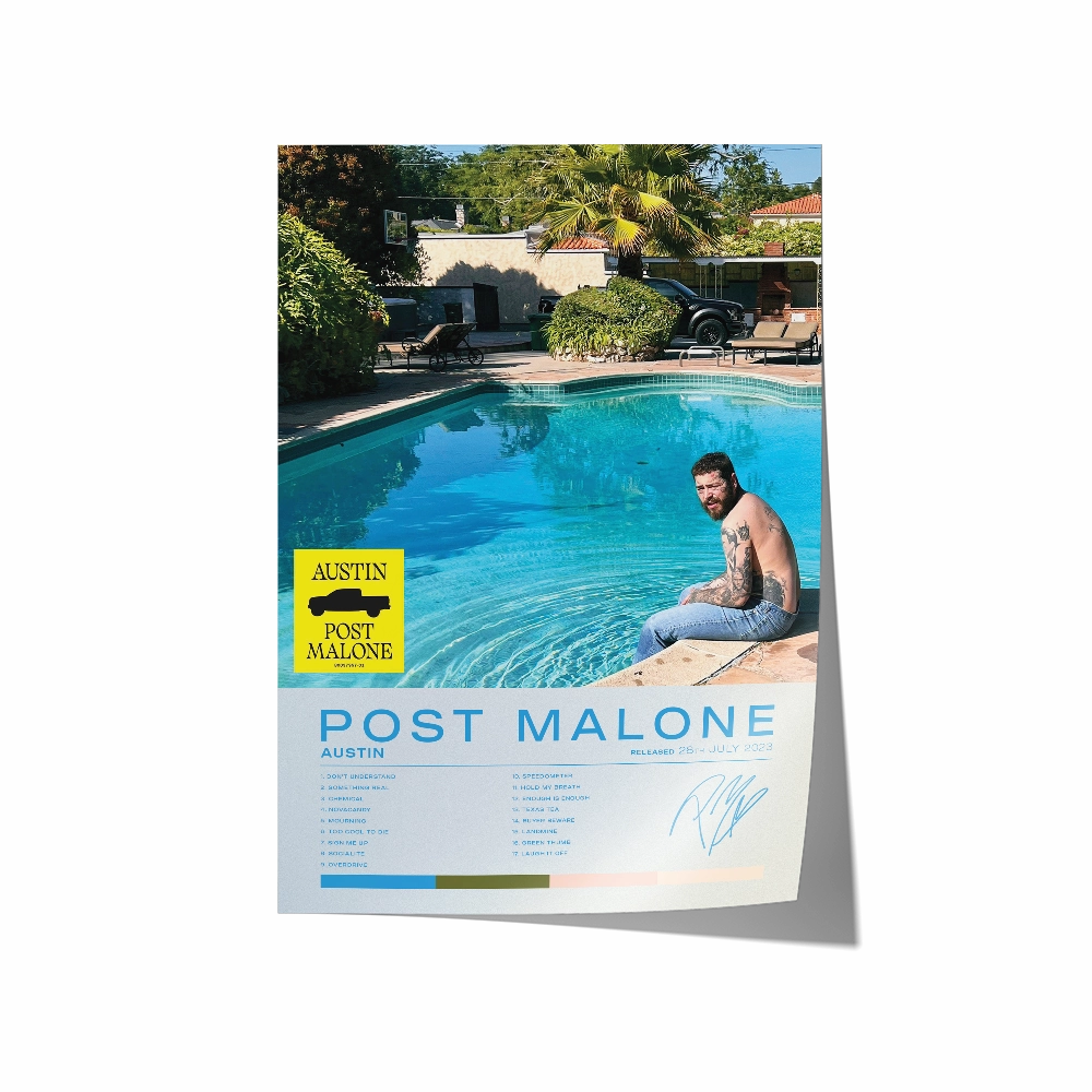 Post Malone Austin Album Art