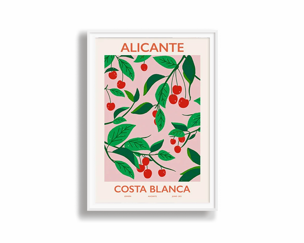 Poster Hub - Alicante Art Framed