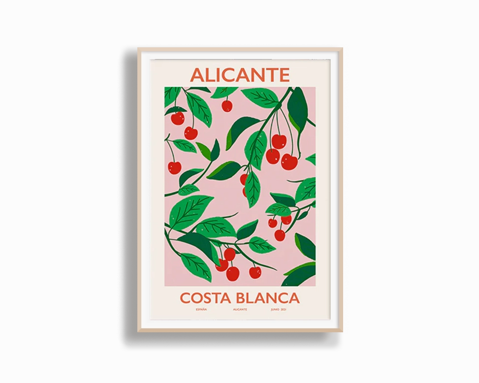 Poster Hub - Alicante Art Framed