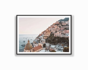 Poster Hub - Amalfi Coastmodern abstract painting decor