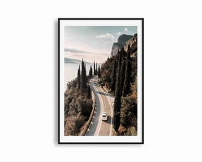 Poster Hub - By Lago di Gardamodern abstract painting decor