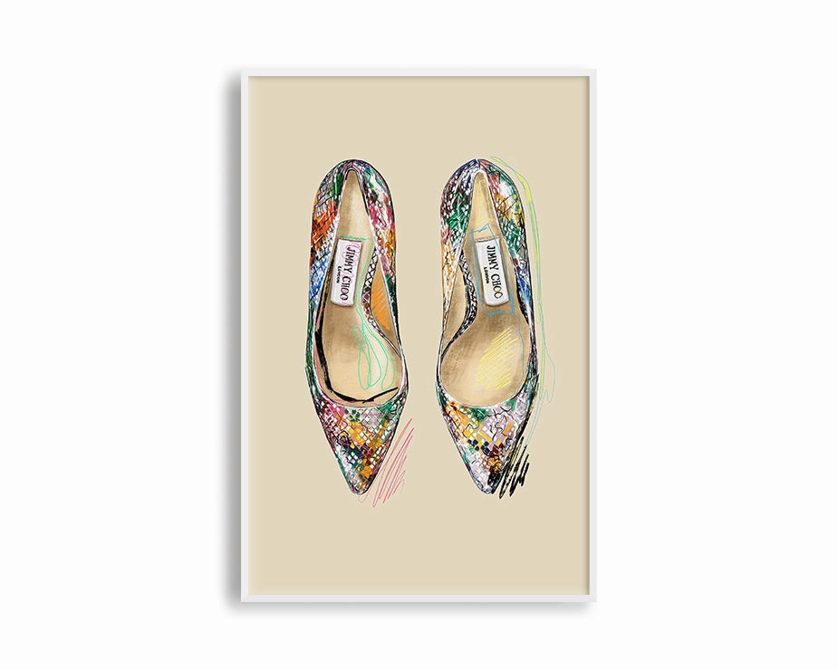 Poster Hub - Cinderella Shoes