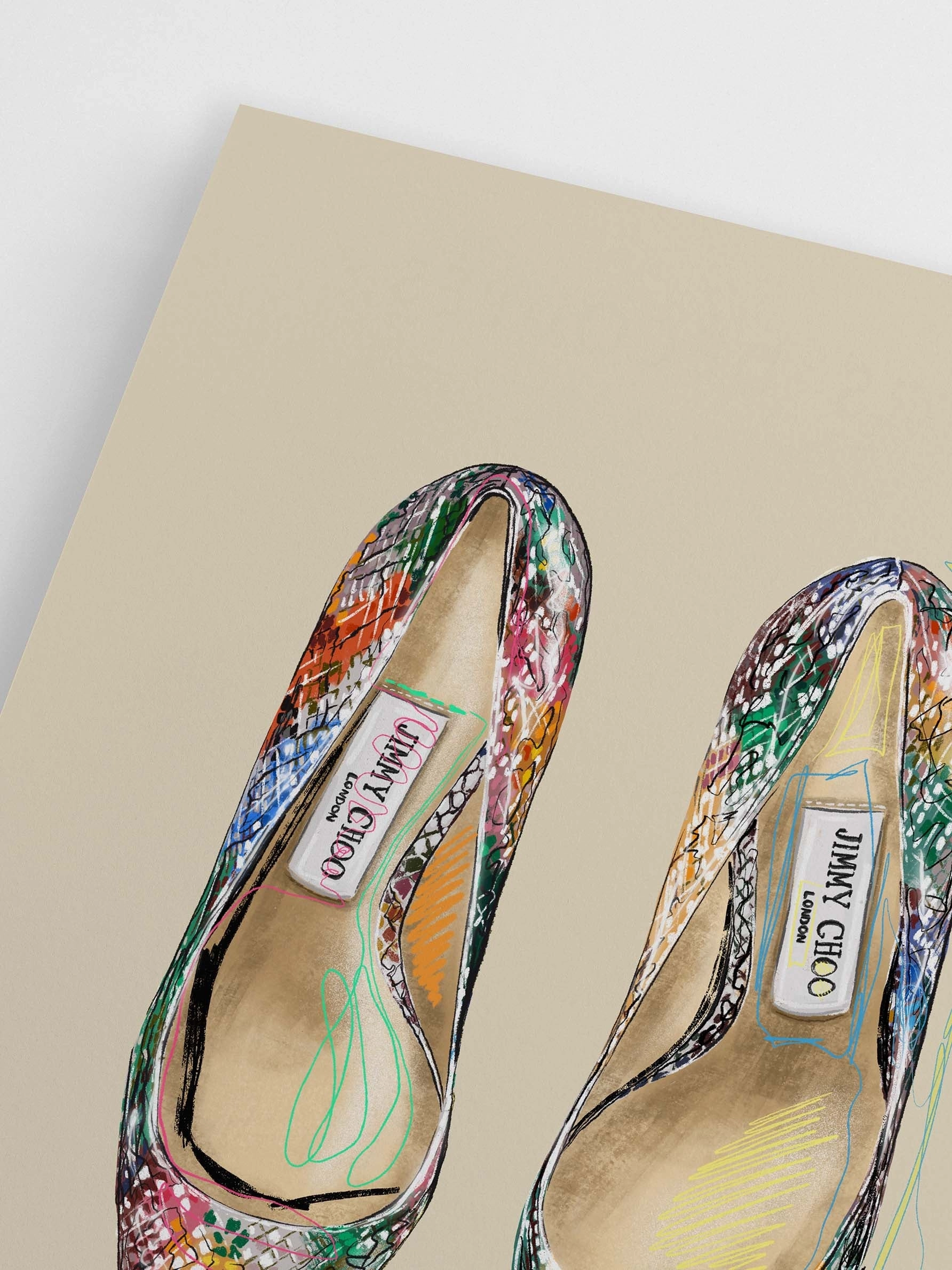 Poster Hub - Cinderella Shoes