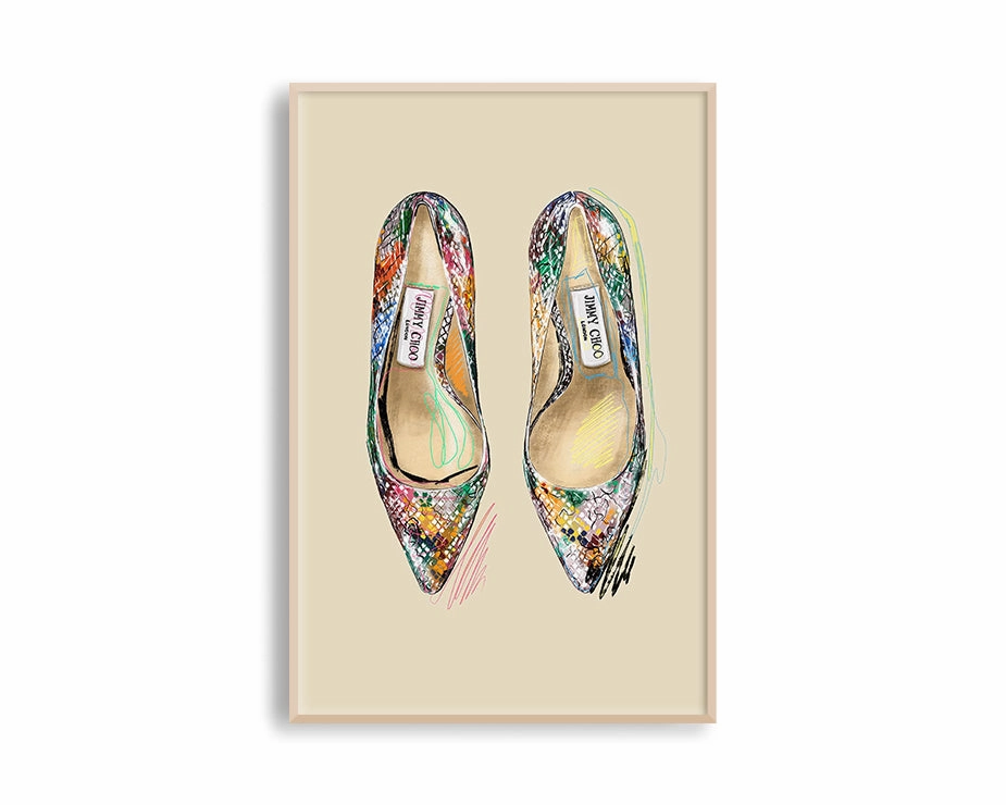 Poster Hub - Cinderella Shoes