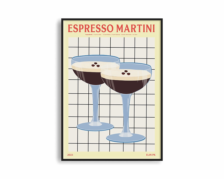Poster Hub - Espresso Martininordic style wall decor