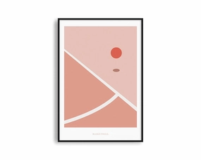 Poster Hub - Graphic Basketballmodern abstract painting decor