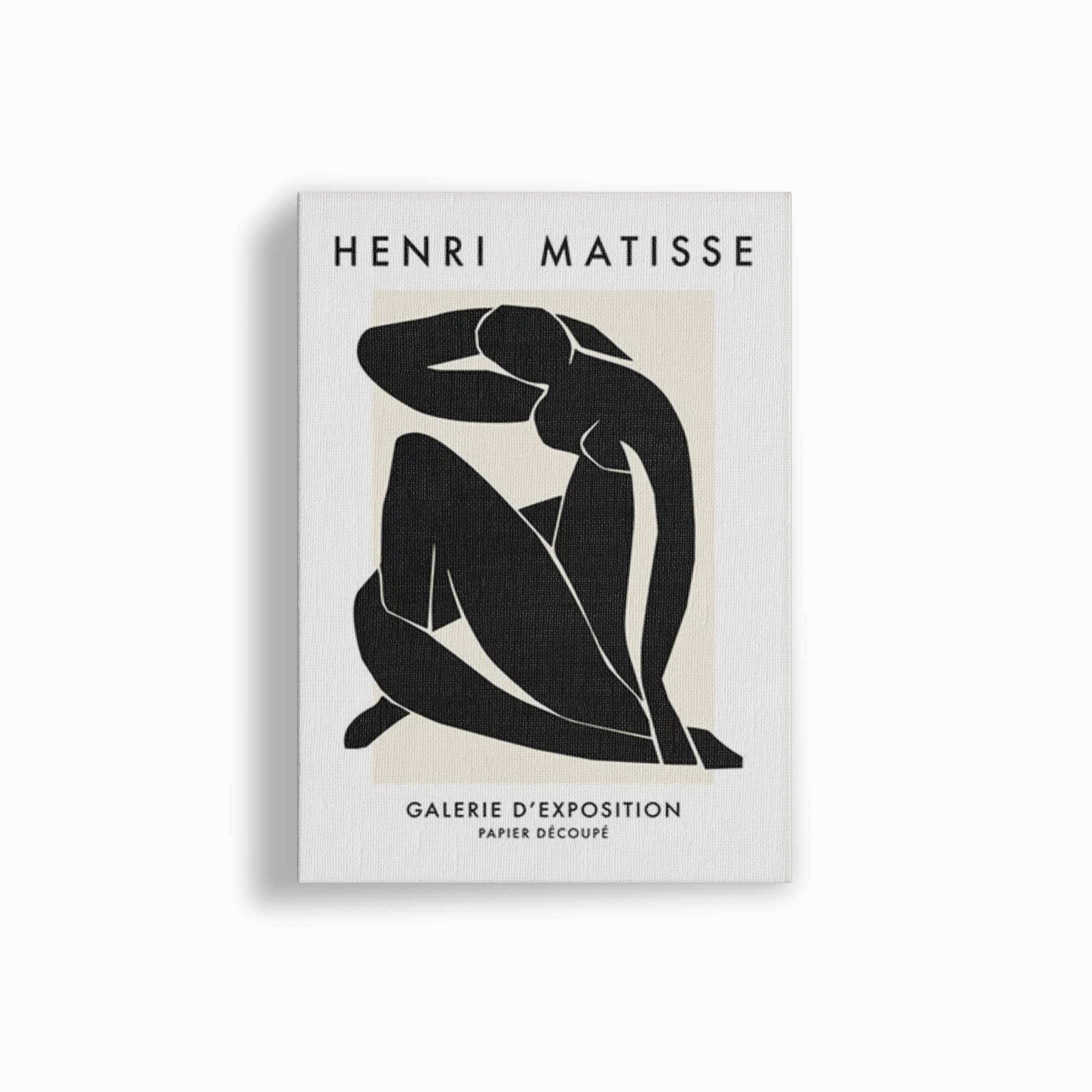 Poster Hub - Henri Mattisse Noir Art Framed