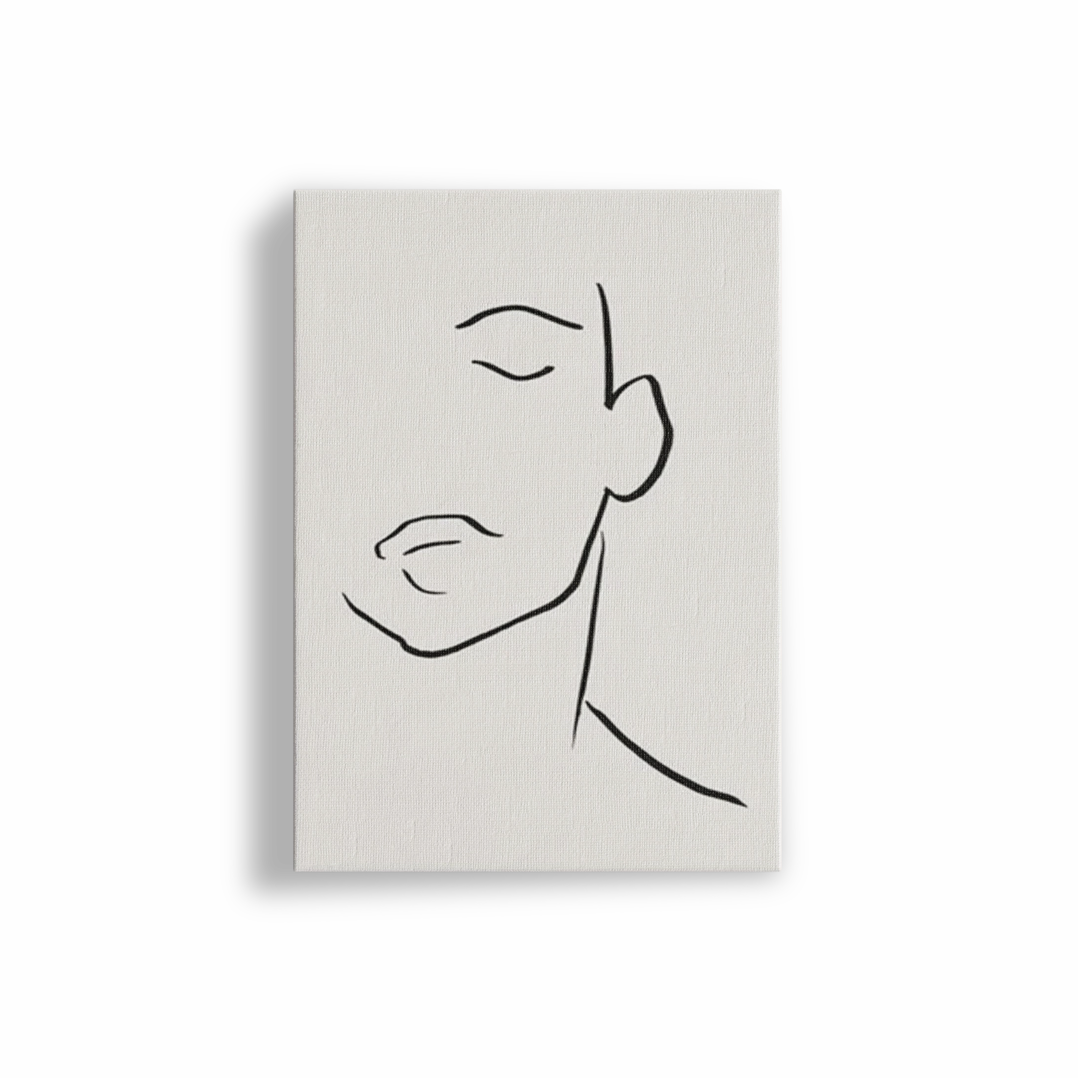 Poster Hub - Line Impression Art Framed